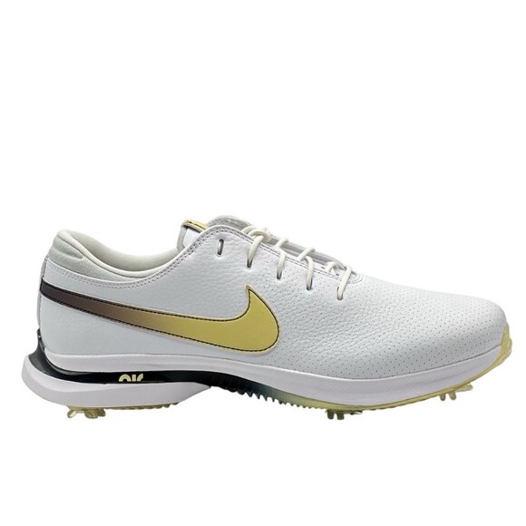 Nike Air Zoom Victory Tour 3 Men’s Size 13 Golf Shoes White Gold FQ3273-107 Nby